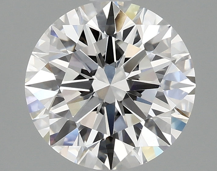 2.07ct Round, E VVS2 — IGI