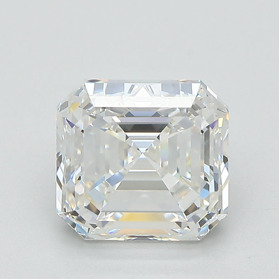 3.03ct Asscher Natural Diamond — H VVS2, GIA Certified
