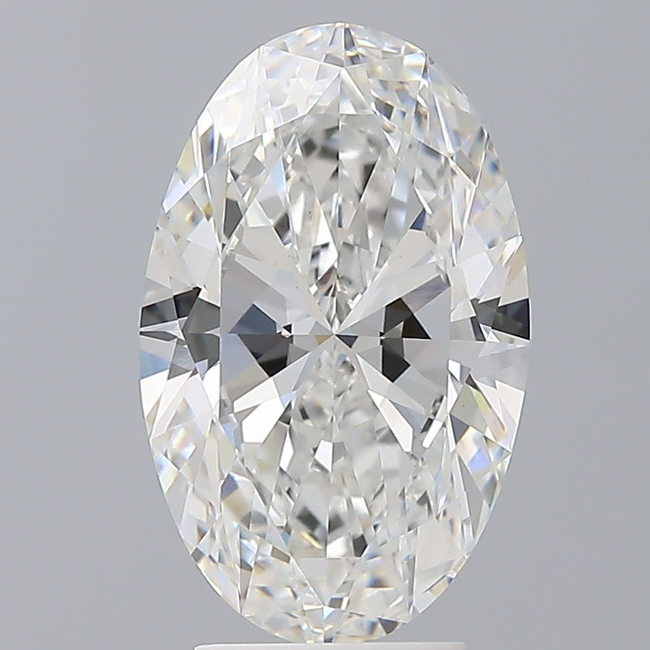 4.08ct Oval Lab-Grown Diamond — E VVS2, IGI Certified
