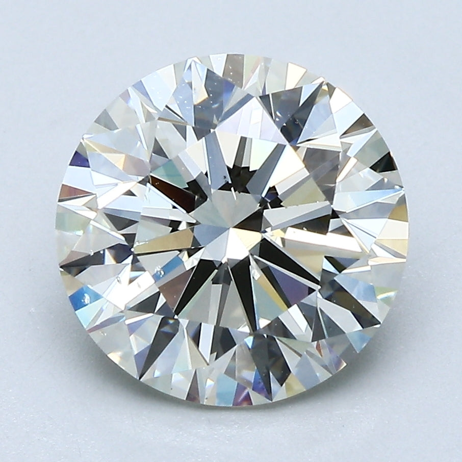 3.51ct Round, L SI1 — GIA — Laura Milman New York