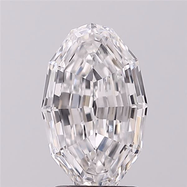 1.81ct Oval Step Cut, F VVS2 — IGI