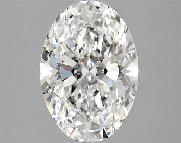 3.09ct Oval Lab-Grown Diamond — E VVS2, IGI Certified