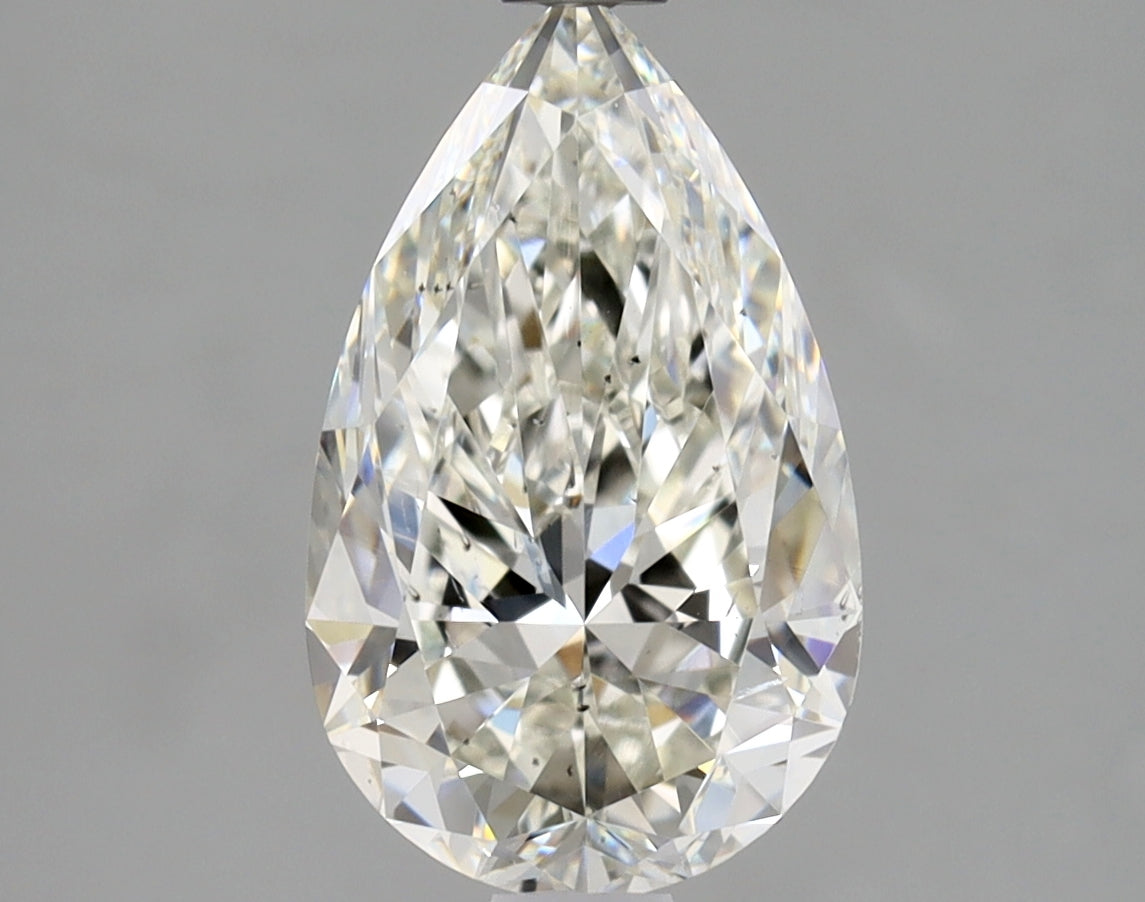 1.7ct Pear Natural Diamond — I SI2, GIA Certified