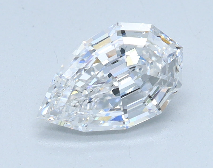 1.05ct Pear Step, D VS2 — IGI