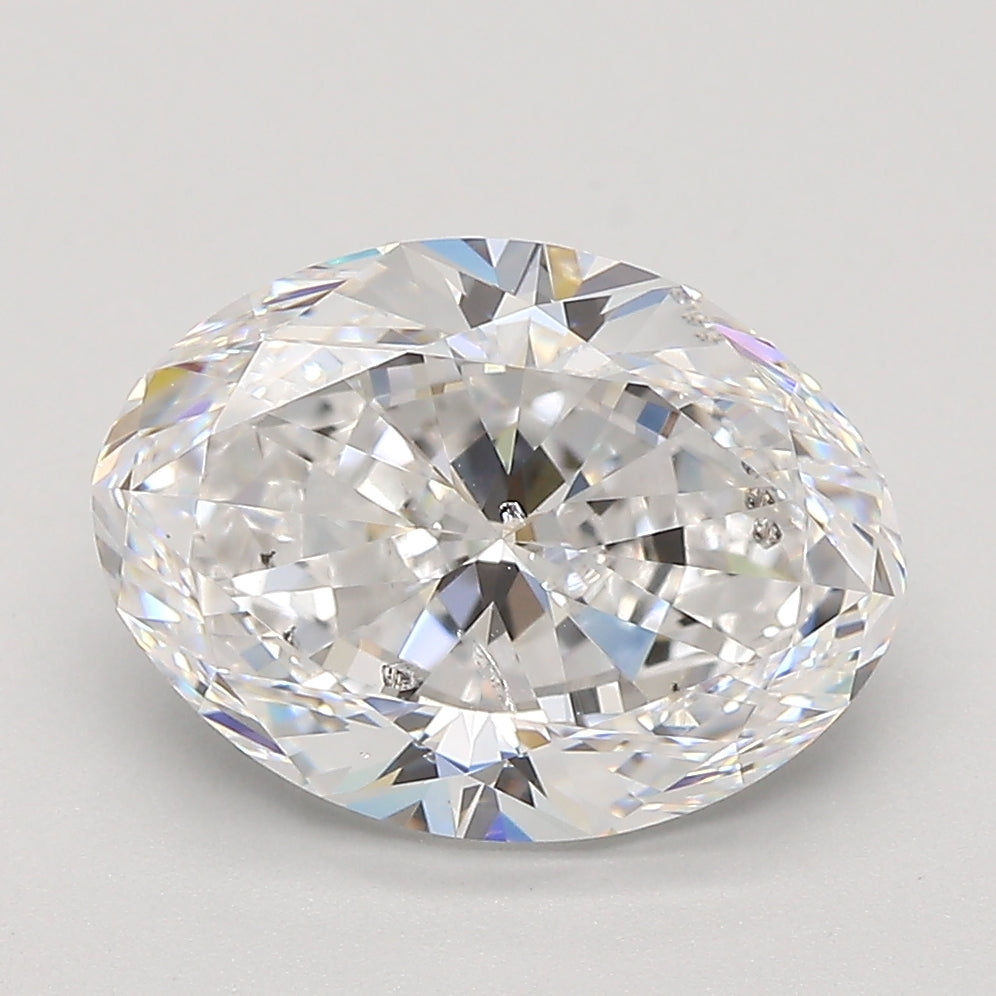 3.51ct Oval Natural Diamond — D SI2, GIA Certified