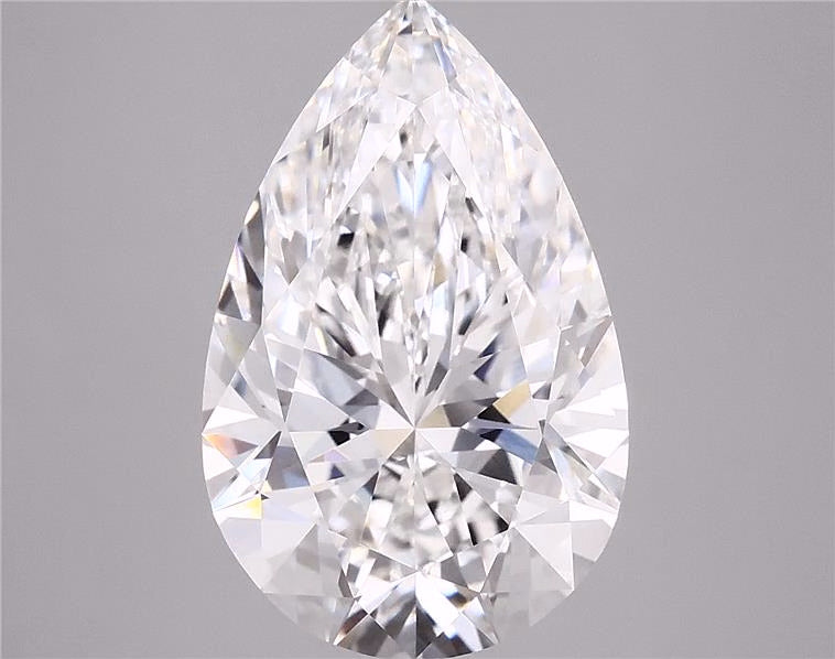 2.52ct Pear, F VVS2 — IGI