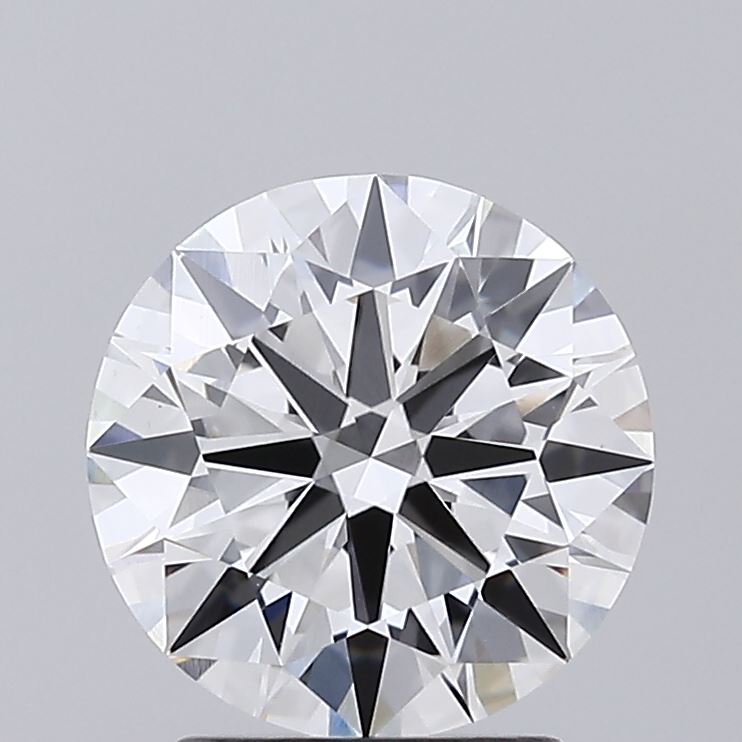 2.02ct Round, E VVS2 — IGI
