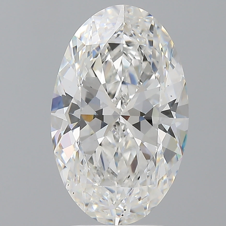 4.02ct Oval Lab-Grown Diamond — E VS2, IGI Certified
