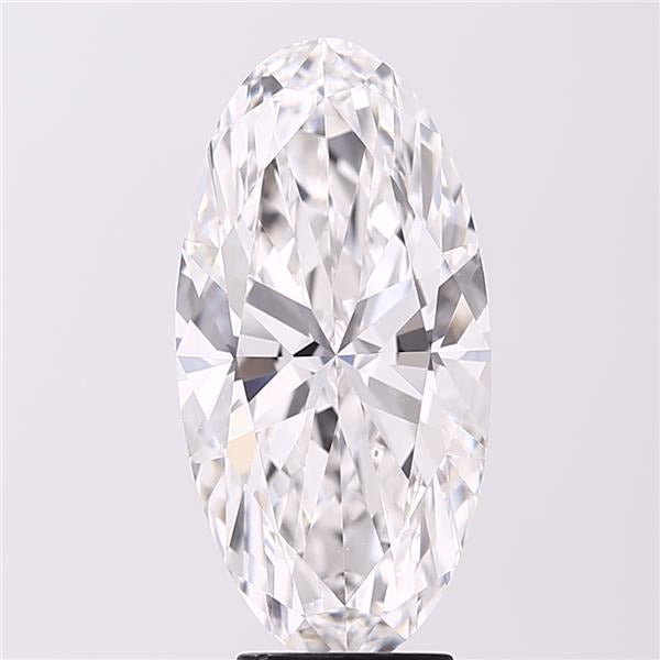 7.02ct Moval, D VS1 — IGI