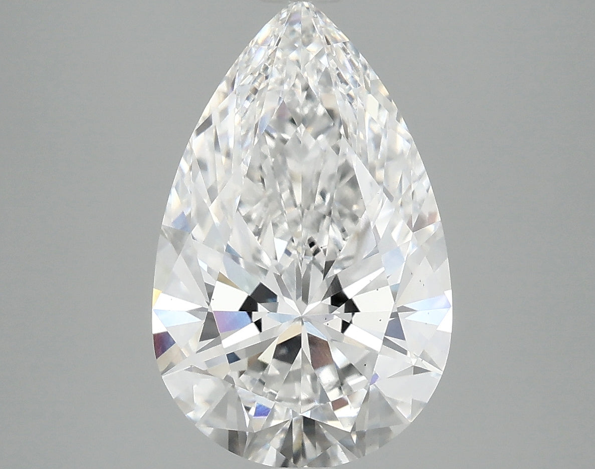 3.81ct Pear, D VS2 — IGI
