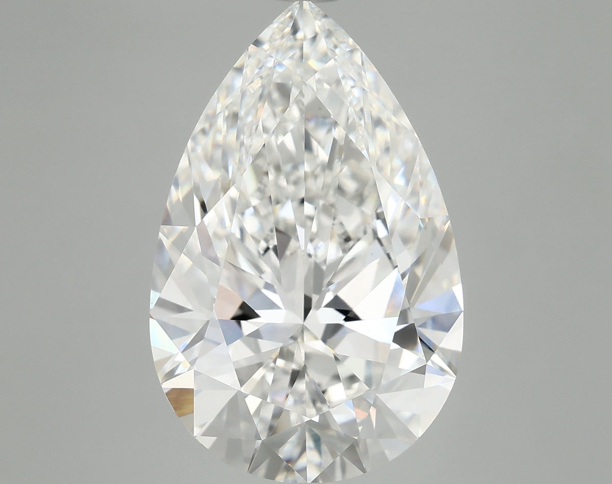 7.55ct Pear, E VS1 — IGI