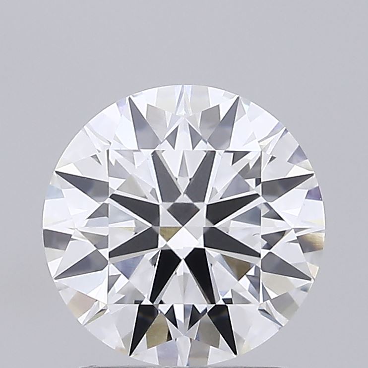 2.02ct Round, E VVS2 — IGI