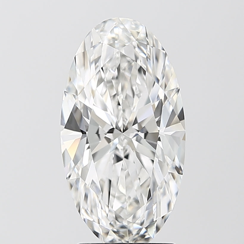 3.08ct Moval, E VVS2 — IGI
