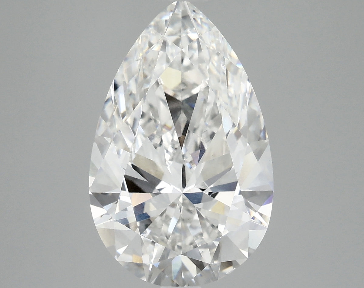 4.03ct Pear, E VS1 — IGI