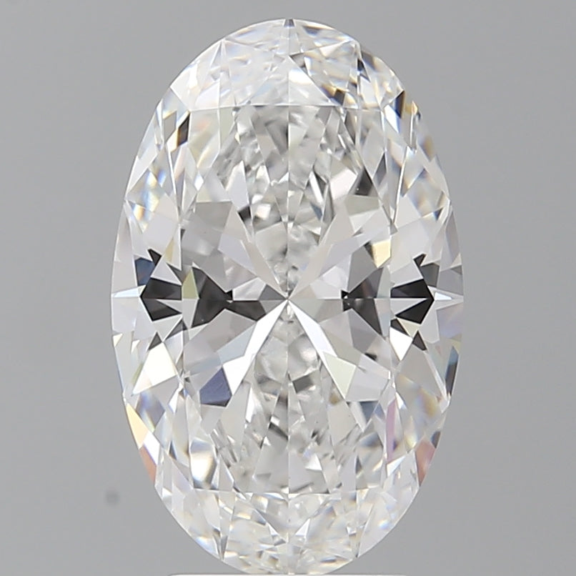 4.1ct Oval Lab-Grown Diamond — E VVS2, IGI Certified