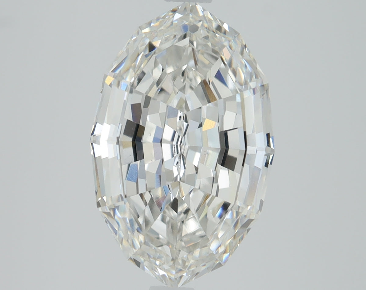 3.17ct Oval Step Lab-Grown Diamond — F VS1, IGI Certified