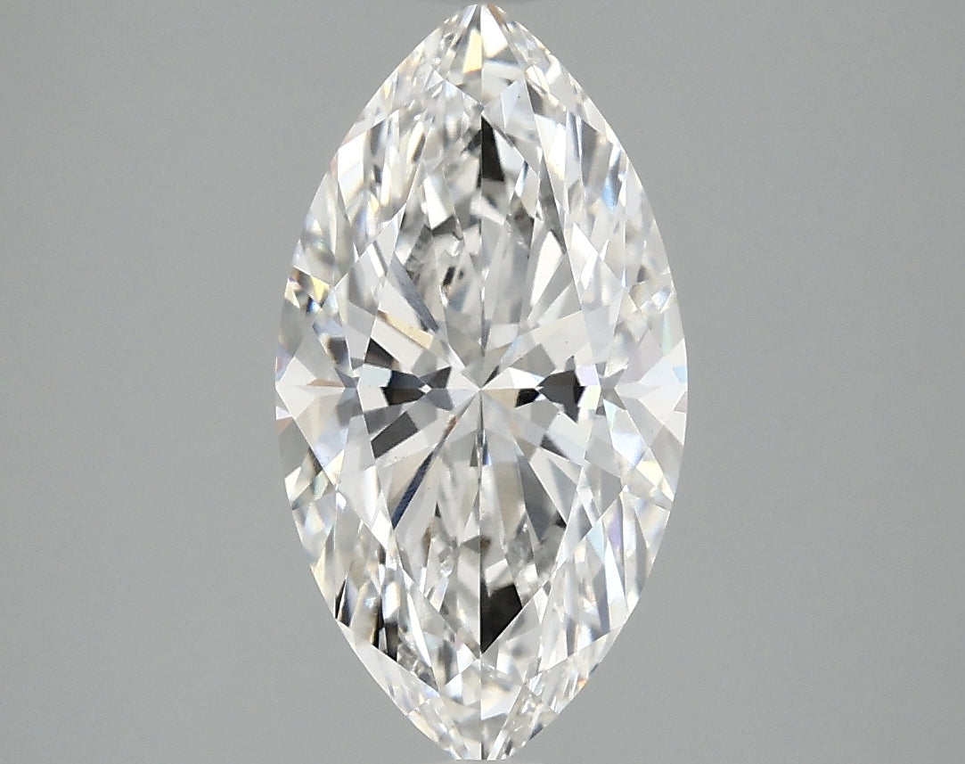 2.3ct Marquise, F VS1 — IGI