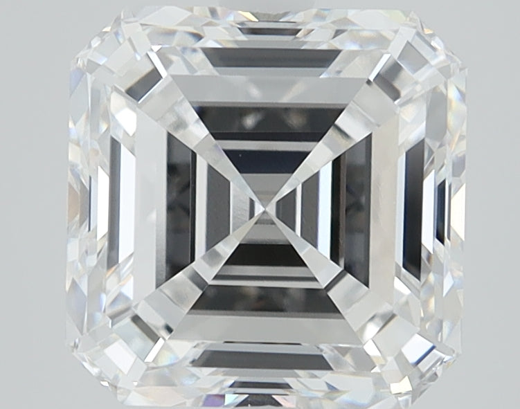 2.6ct Asscher, D VVS1 — IGI