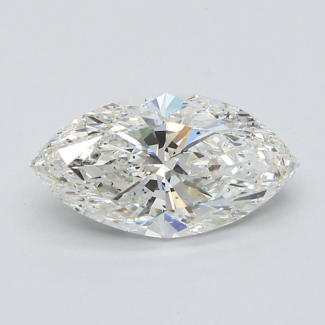 2.4ct Marquise Natural Diamond — I SI2, GIA Certified