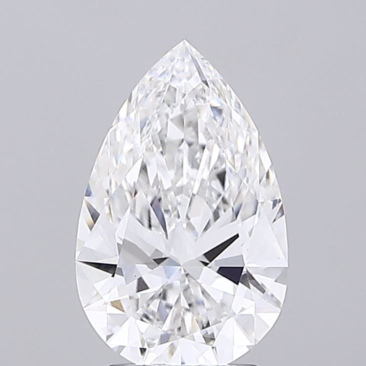 2.52ct Pear, E VVS2 — IGI