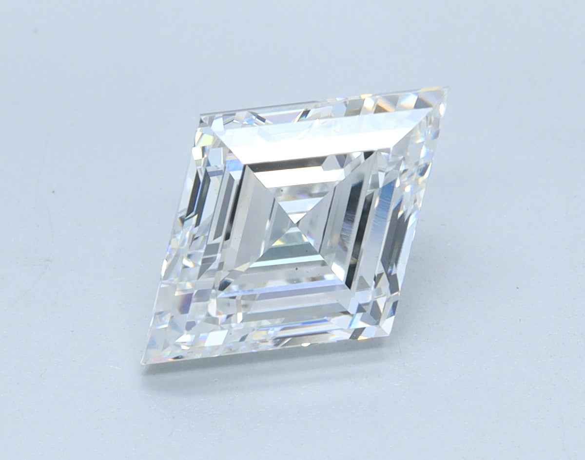 2.02ct Lozenge Step Cut, D VS2 — IGI