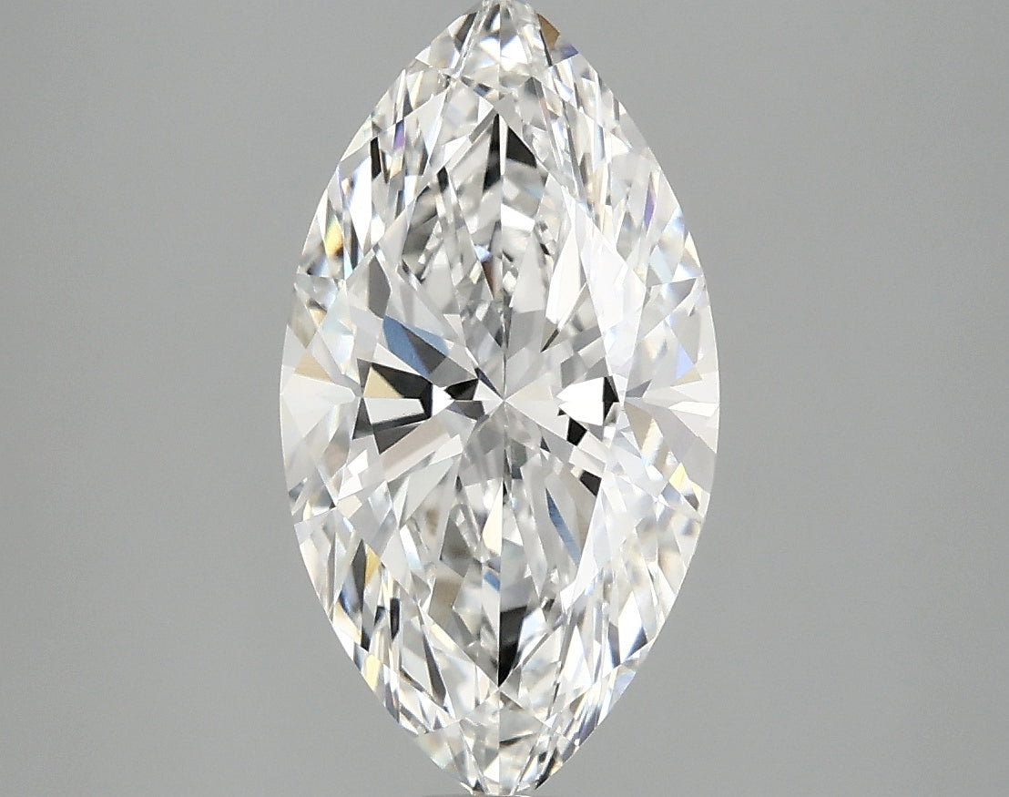 2.58ct Marquise Lab-Grown Diamond — F VVS2, IGI Certified