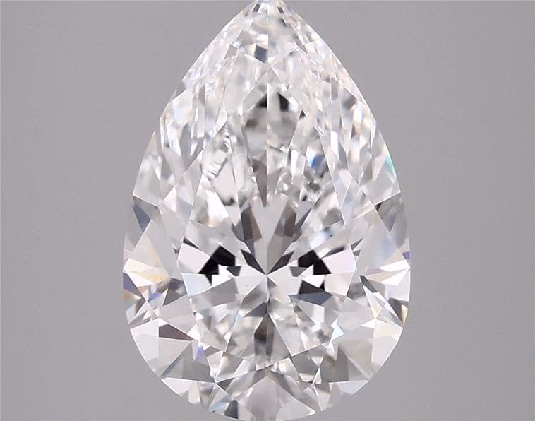 5.29ct Pear, E VVS2 — IGI