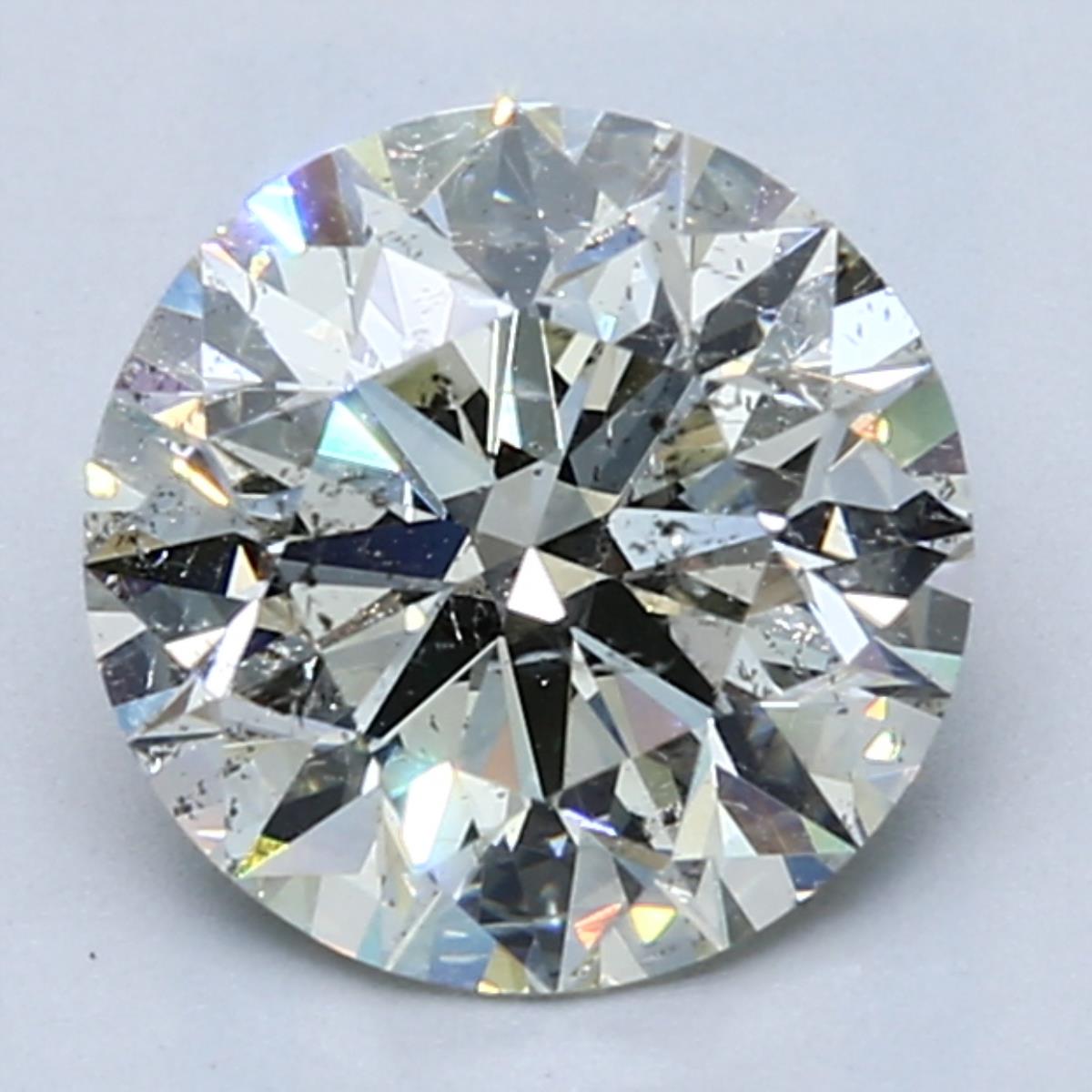 2.29ct Round Natural Diamond — L SI2, GIA Certified