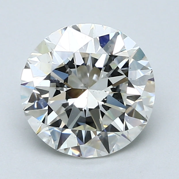 2.01ct Round Natural Diamond — I SI1, GIA Certified