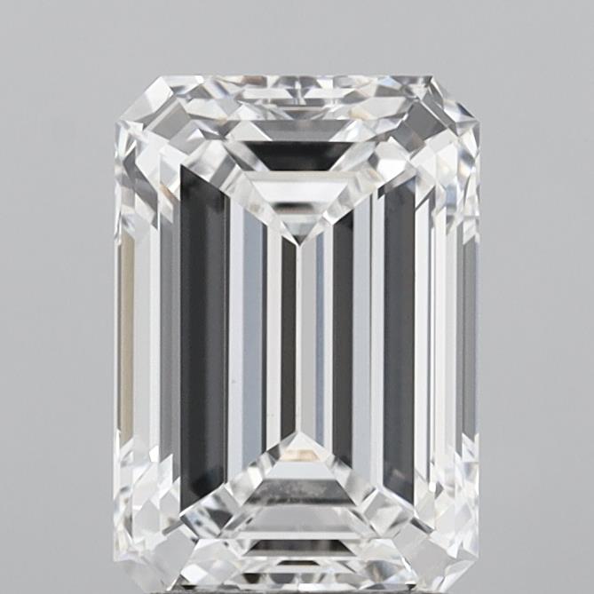 2.85ct Emerald Lab-Grown Diamond — D VVS2, IGI Certified