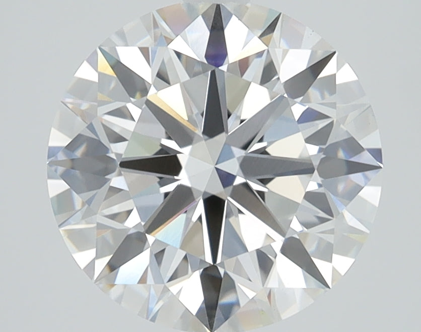 2.89ct Round, E VVS2 — IGI