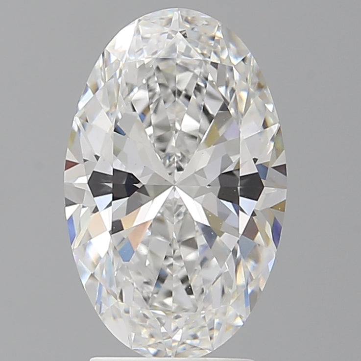 3.1ct Oval Lab-Grown Diamond — E VVS2, IGI Certified