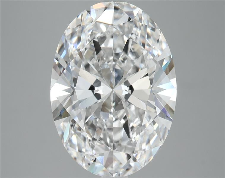 4.75ct Oval, D VS1 — IGI
