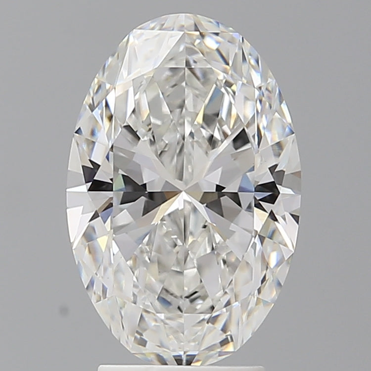 3.5ct Oval Lab-Grown Diamond — F VVS2, IGI Certified