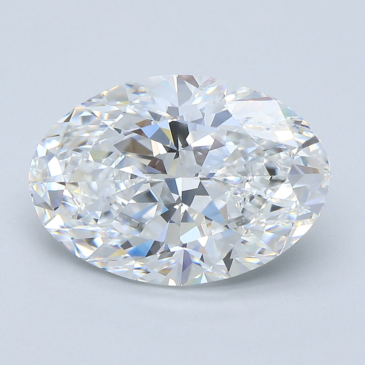 5.11ct Oval, E VS1 — GIA