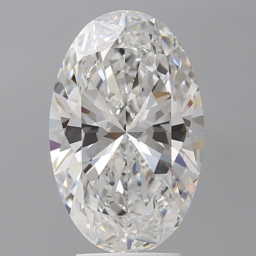 4.02ct Oval Lab-Grown Diamond — E VVS2, IGI Certified