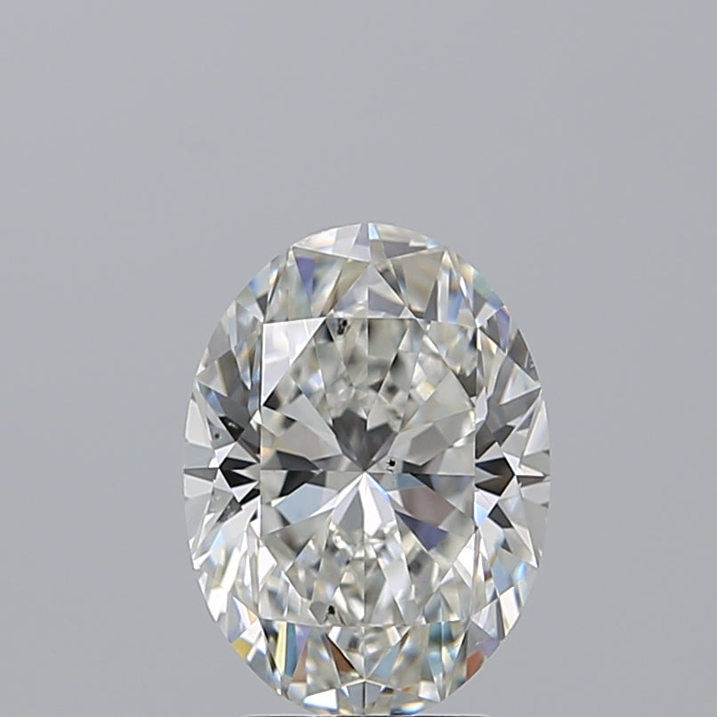 3.02ct Oval Natural Diamond — H SI1, GIA Certified