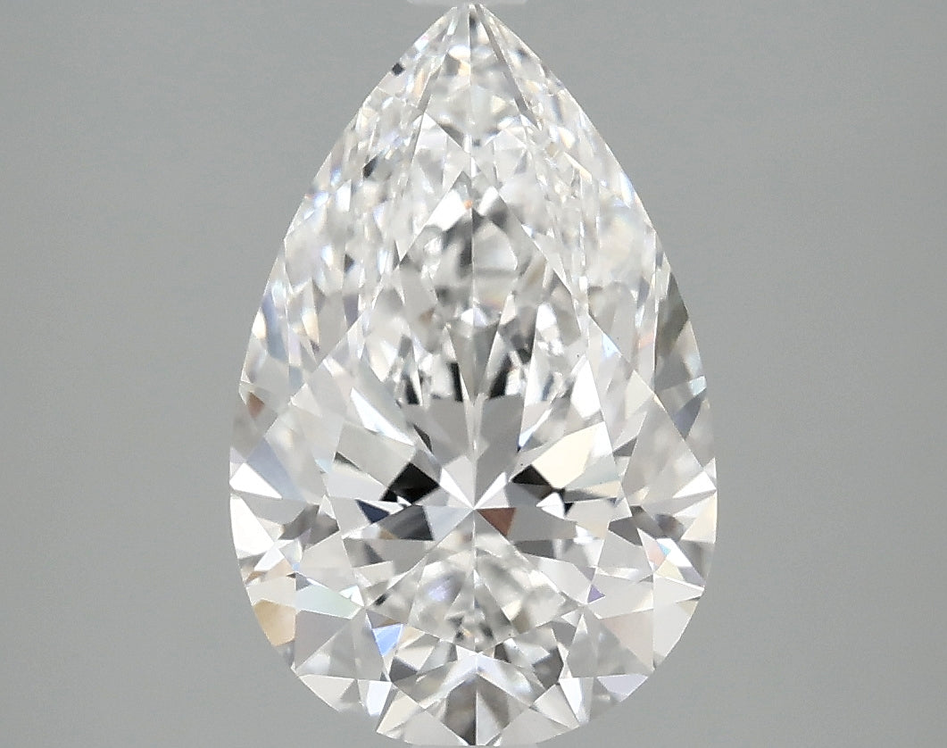 3.06ct Pear, E VS1 — IGI