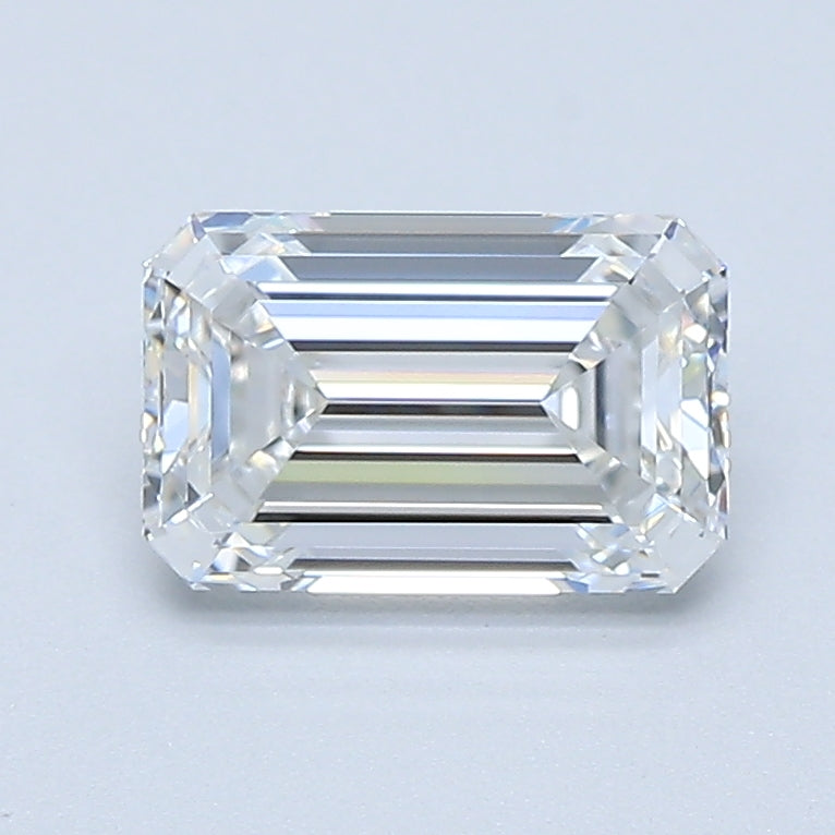 1.23ct Emerald Natural Diamond — E VVS1, GIA Certified