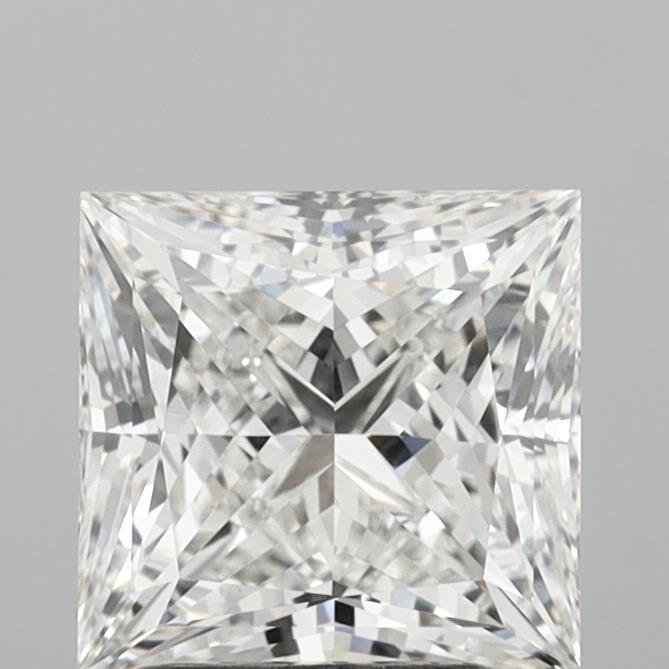 3.03ct Princess Lab-Grown Diamond — F VVS2, IGI Certified