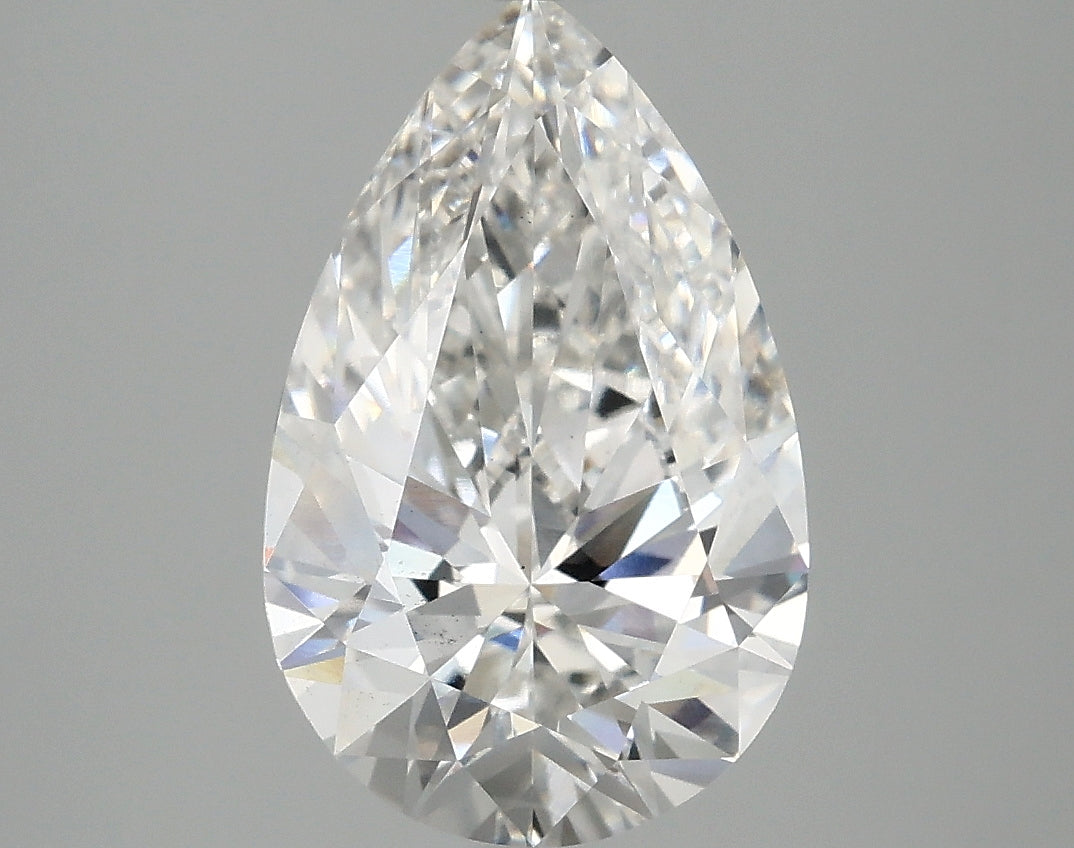 3.02ct Pear Lab-Grown Diamond — F VS2, IGI Certified