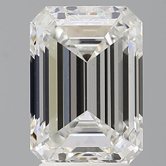 3.1ct Emerald Lab-Grown Diamond — F VS1, IGI Certified