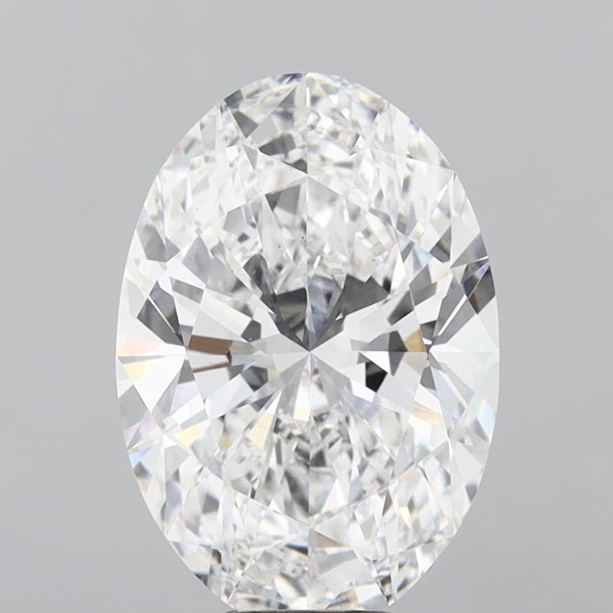 8.02ct Oval, E VS2 — IGI