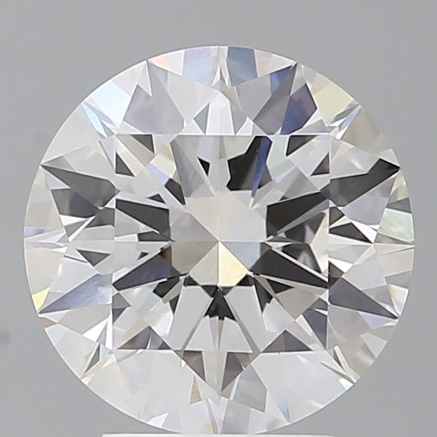 3.58ct Round, F VVS2 — IGI