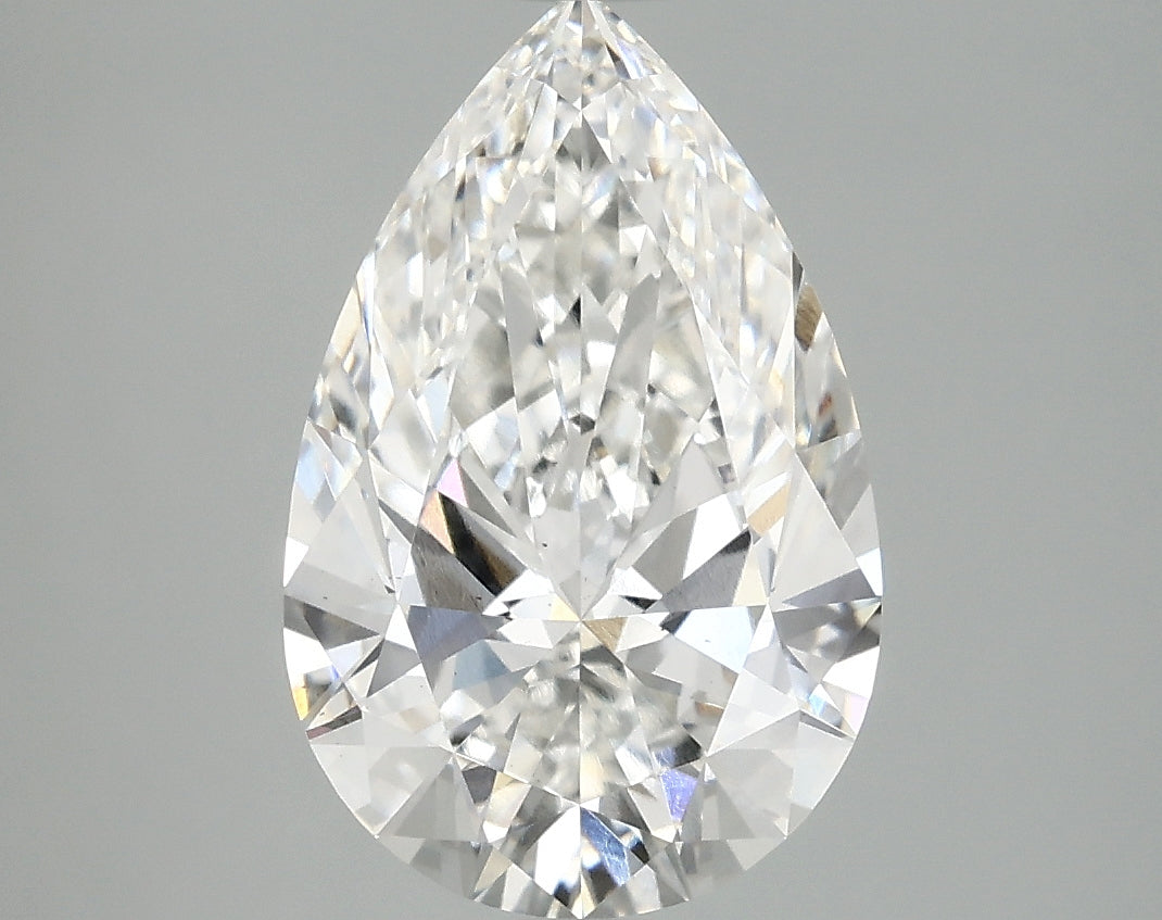 3.0ct Pear Lab-Grown Diamond — F VS2, IGI Certified