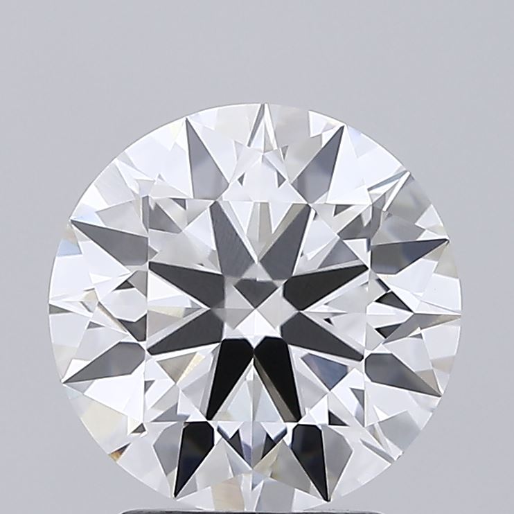 2.61ct Round, E VVS2 — IGI