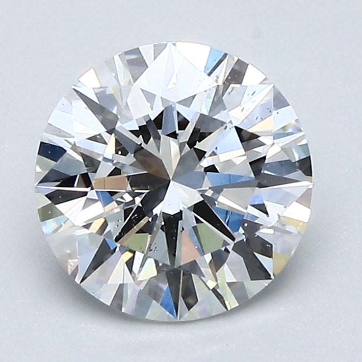 1.62ct Round Natural Diamond — D SI2, GIA Certified