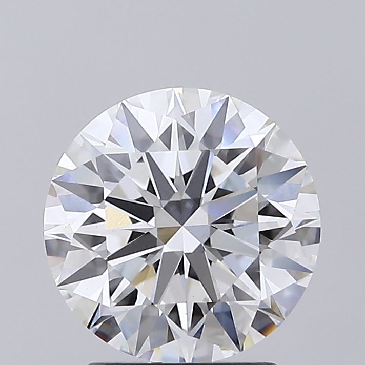 2.03ct Round, E VVS2 — IGI