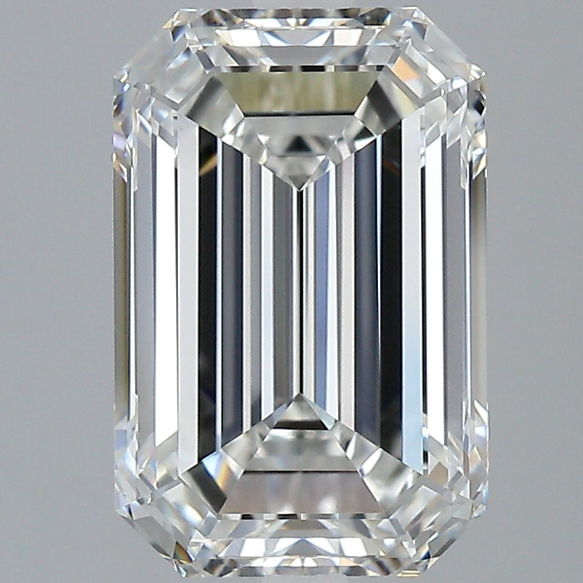 4.4ct Emerald Natural Diamond — G VS1, GIA Certified