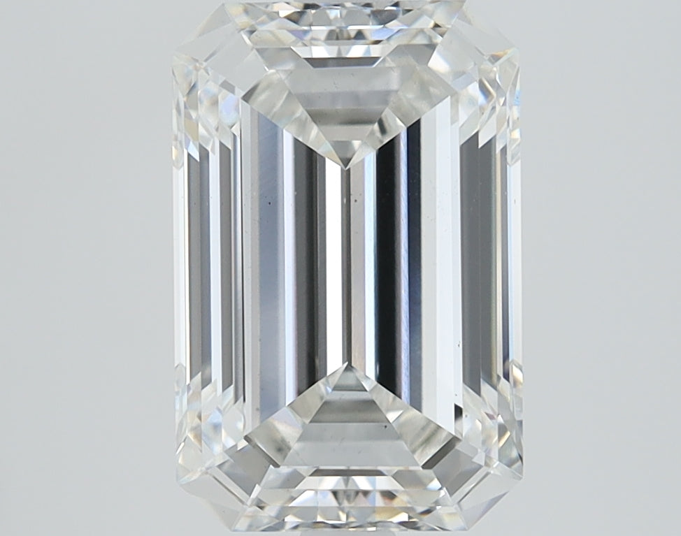 3.11ct Emerald Lab-Grown Diamond — F VS2, IGI Certified